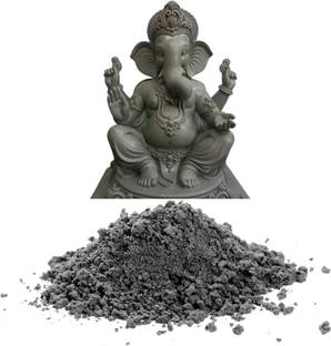 Saki Redolence Premium Shadu Mitti Powder for Sculpting, Pottery, Ganpati Bappa Idol-Making Art Clay