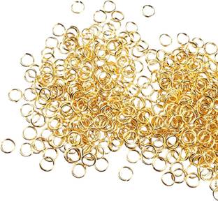 Weariton 1000 Pieces 5 mm Gold Plated Jump Rings for Jewellery Making and Other Crafts