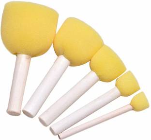 kstore Yellow Sponge Dabber Set of 5 pcs Tools
