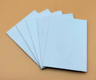 CLOUDED HOBBIES FoamBoard Sunboard Sheet for Architecture,Model,Craft,Mount,4MM,8X12INCH,6PCS