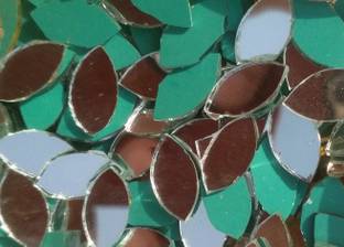 RUHAILA 8*5 MM SHAPE MIRROR 500 PCS FOR ART CRAFT AND ZARI