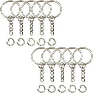 ADW CRAFT'S 50-pcs Keychain Rings