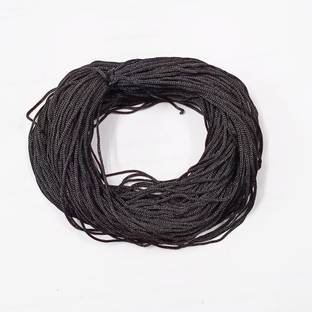 Beadsnpearls Black Thread Perfect for Bracelet And Jewelery Making,Arts and Crafts, DIY etc
