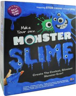 PEZYOX Monster Slime Lab| Make Your Own Slime Toy ,Slime Lab Kit Do-It-Yourself.