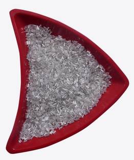 RAMANO 6 mm silver glass pipe - 2000 pcs for art craft jewllery