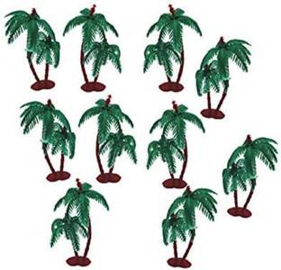 imtion 10 Pcs Artificial Coconut tree for craft work