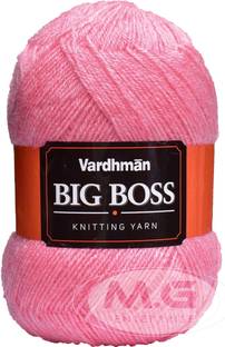 M.G Enterprise Bigboss Toffy (200 gm) Wool Ball Hand knitting wool / Art Craft soft fingering crochet hook yarn, needle knitting yarn thread dyed- J KL