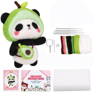 Zibuyu Needle Felting Kit,Needle Felting Kit for Beginners,Wool Needle Felting Beginner