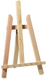 UraXx A Frame Pinewood Art & Craft Painting Stand Tabletop Display Easel Pack of 3