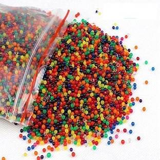 Keedoz Crystal Soil Water Beads (Multicolor) 40 Grams- Pack of 5000 Pieces