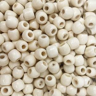 RITIKA CRAFT Wooden Beads for macrame, Jewellery Making Size : 11.5 to 12 mm - Pack of 100