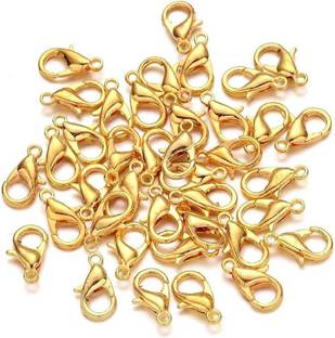 Revees Clive Jewellery Making Lobster Clasps Claw Hooks for Necklace and Bracelet 50Pcs