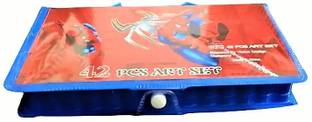 पल्सबेरी 42 Pc Color Kit, (Color - Pink) All in 1 Colors Box. Art Craft Kit.