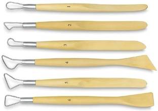 Prescent One Side Wire Clay & Pottery Carving Tools Set of 6
