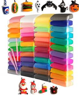 D-fix Magic Clay With 12 Colors Air Dry Clay for Kids with Clay Tools Set