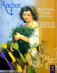 InsTook Anchor Embroidery Threads Shade Card {320 Stunning Shades} New Edition