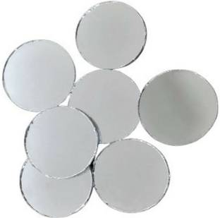 RUHAILA MEDIUM SIZE 12 MM ROUND SHAPE MIRROR FOR ART & CRAFT 350 PCS