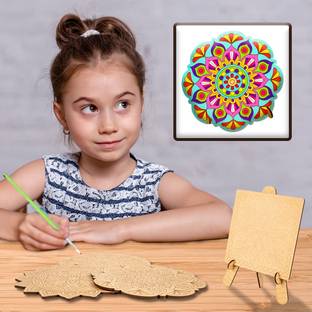 YAAH CREATION Mandala Art Game for Kids Model Building Kit
