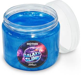 HOTKEI BlueGalaxy Slime Scented Gel Putty Toys Birthday Gift for Kids Boys Girls