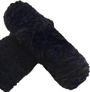 PRANSUNITA Black Softee Chunky Super Bulky Knitting Yarn