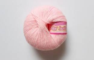 Vardhman Wool Vardhman Baby Soft Wool Yarn - Baby Pink 001