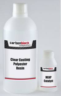 carbonblack composites Clear casting polyester resin