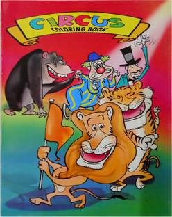 Magician Rik's Gallery CIRCUS COLORING BOOK MAGIC TRICK / CIRCUS DRAWING BOOK MAGIC (JUMBO)
