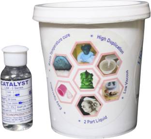 silcozest LSR-225 Liquid Silicone Rubber with Fast Catalyst (1 Kg)