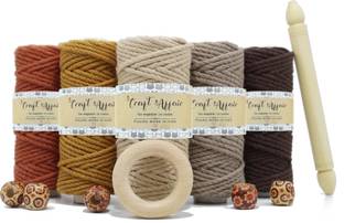 Craft Affair Sand, Beige, Coffee, Stone, Rust Thread