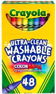 CRAYOLA CR 48 Ct Ultra Clean Washable Crayons