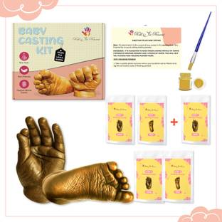 Mold Your Memories baby casting kit for 1 hand and 1 foot casting up to 12 Months.