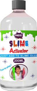 sneki (200 ML) Slime Activator Liquid Bottle for DIY Squishy Toy Slime Making Kit