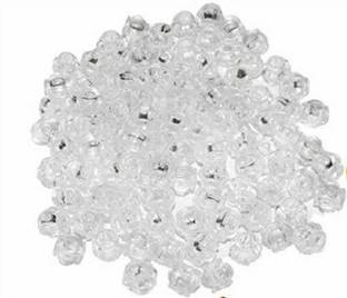 PUSHPA CREATION PCA Macrame Crystal Beads,8mm, (Crystal Beads for Making 1.2