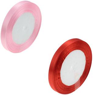 Crafts Haveli Baby Pink & Red 1/2 Inch