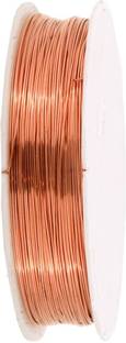 ALEAF 10 Meters Copper Wire 24 Gauge(0.56mm) - for Craft, beading and Electronics