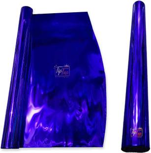 Tiptop Decoration Mirror Colourful Metalized Polyester Paper Roll(55 Meter)(20Inch)(Midnight Blue)