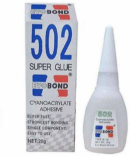 Gold Leaf 502 Super Glue Evo Bond Cyanoacrylate Adhesive Fast Strongest Glue 20g Pack Of 2