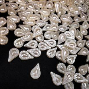 Airtick (Pack of 100 Gram) Water Drop Shape Bead Craft Material for Artificial Jewelery