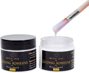ask vark wala Gilding Adhesive, 50ml Gold Leaf Adhesive for Craft Use, Glue for Pasting Foil