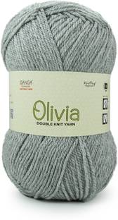GANGA Olivia Hand Knitting and Crochet yarn (Grey) (200gms)