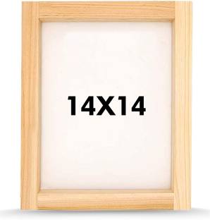 CMR Wooden Screen Printing Frame with Pre-Stretched 120 Mesh (14X14 Inch)