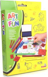 SIMBA Art and Fun Plastic Animal Stamp