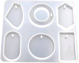 BanteyBanatey 6 Different Shape Resin Art Silicone Casting Mould pet Dog Pendent Mold