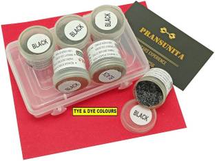 PRANSUNITA Tie & Dye Textile Pigment Powder Colors, Pack of 6 (10 GMS Each)