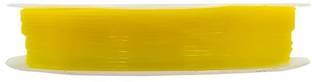 Self Lub Elastic String Bead Cord for Bracelet Beading and Jewellery Making Yellow 1mm