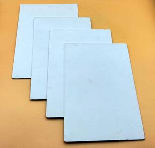 क्लौडेड हॉबीज FoamBoard Sunboard Sheet for Architecture,Model,Craft,Mount,5MM,8X12INCH,6PCS