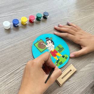 Ansoz 5 Forms of Krishna DIY Art & Craft Kit: Engage, Create & Celebrate with Art