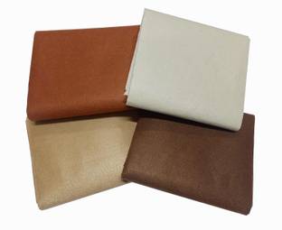 PRANSUNITA Basic 4 Shade Felt Fabric Sheet Stiff (Hard) Size 19” x 21” inch Different Color