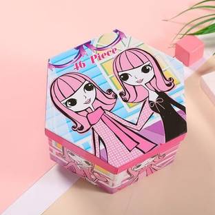 Pulsbery Colouring Barbidhol Kit Combo Colors Box Color Pencil ,Crayons , Water Color, Sketch Pens Set of 42 in 1 Color Box Pieces