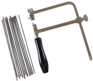 Scorpion Saw Frame Adjustable With Tension Screw 6” (150mm) With Saw Blade Piercing Assorted Grade: 1, 2, 3, 4, 5, 6(Each 24 Pcs) Total Pack of 144 Pcs With Pouch